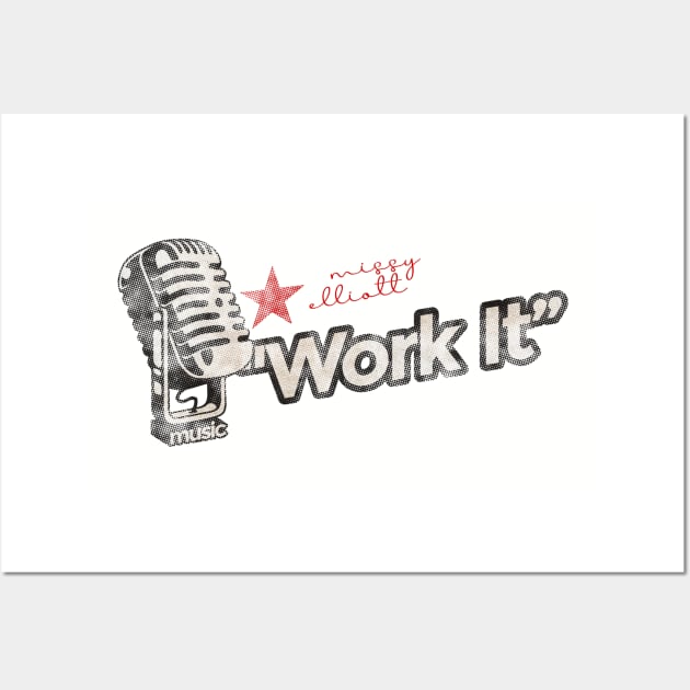 Work It - Greatest Karaoke Songs Wall Art by G-THE BOX